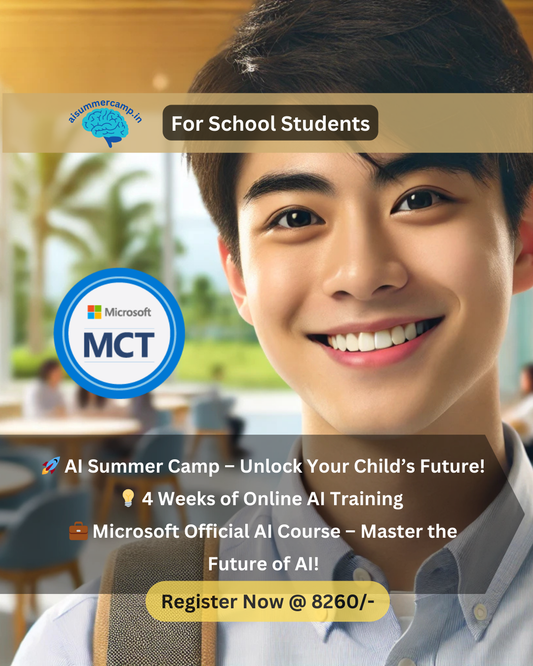 Microsoft AI Summer Camp for School Students