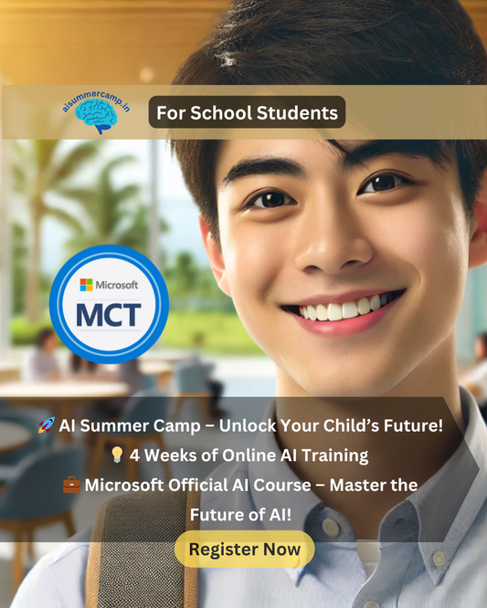 Microsoft AI Summer Camp for School Students